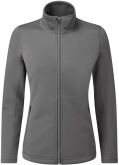 Premier Dames/Dames Geverfd Sweat Jasje (Donkergrijs) - maat S