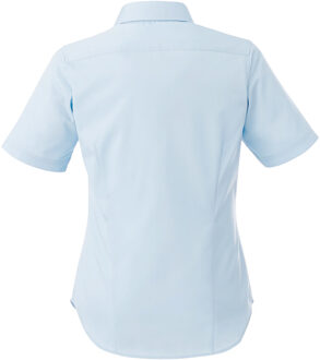 Premier Dames/Dames Handtekening Oxford Short Sleeve Work Shirt (Lichtblauw) - EU 54 /UK 26