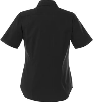 Premier Dames/Dames Handtekening Oxford Short Sleeve Work Shirt (Zwart)