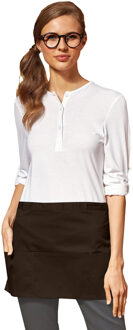 Premier Dames/Dames Kleuren 3 Zakschort / Werkkleding (Bruin) - One Size