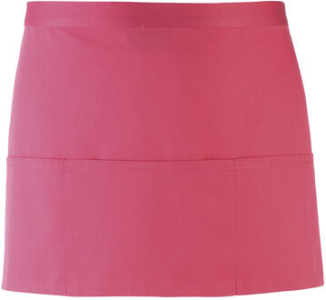 Premier Dames/Dames Kleuren 3 Zakschort / Werkkleding (Pakket van 2) (Fuchsia) - One Size