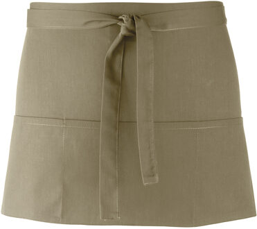 Premier Dames/Dames Kleuren 3 Zakschort / Werkkleding (Pakket van 2) (Olijf)
