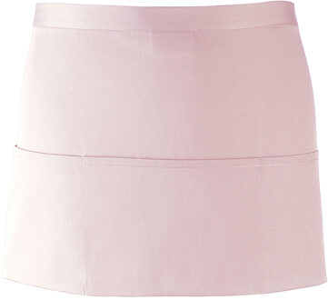 Premier Dames/Dames Kleuren 3 Zakschort / Werkkleding (Pakket van 2) (Roze) - One Size