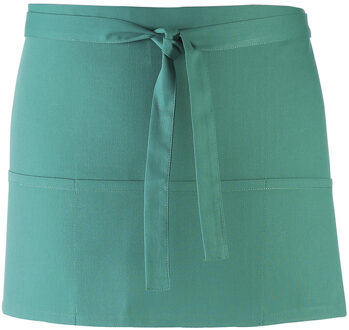 Premier Dames/Dames Kleuren 3 Zakschort / Werkkleding (Pakket van 2) (Smaragd)
