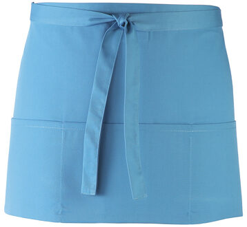 Premier Dames/Dames Kleuren 3 Zakschort / Werkkleding (Pakket van 2) (Turquoise) - One Size