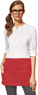 Premier Dames/Dames Kleuren 3 Zakschort / Werkkleding (Rood) - One Size
