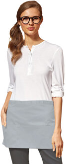 Premier Dames/Dames Kleuren 3 Zakschort / Werkkleding (Zilver) - One Size