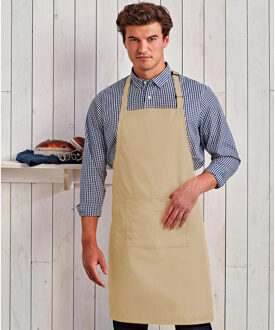 Premier Dames/Dames Kleuren Bipschort Met Zak / Werkkleding (Khaki) Kaki - One Size