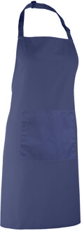 Premier Dames/Dames Kleuren Bipschort Met Zak / Werkkleding (Pakket van 2) (Marineblauw)