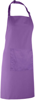 Premier Dames/Dames Kleuren Bipschort Met Zak / Werkkleding (Pakket van 2) (Rijke Violet) - One Size