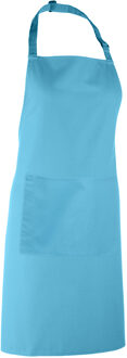 Premier Dames/Dames Kleuren Bipschort Met Zak / Werkkleding (Pakket van 2) (Turquoise) - One Size