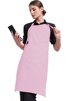 Premier Dames/Dames Kleuren Bipschort Met Zak / Werkkleding (Roze)