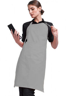 Premier Dames/Dames Kleuren Bipschort Met Zak / Werkkleding (Zilver) - One Size