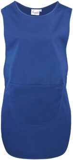 Premier Dames/Dames Lange Lengte Zak Tabberd / Werkkleding (Pakket van 2) (Koninklijk) Blauw - XL