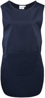 Premier Dames/Dames Lange Lengte Zak Tabberd / Werkkleding (Pakket van 2) (Marine) Navy