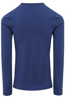 Premier Dames/Dames Long John Effen Rol Mouw T-shirt (Indigo Denim) Indigoblauw - EU 46 / UK 18