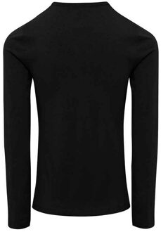 Premier Dames/Dames Long John Effen Rol Mouw T-shirt (Zwart) - EU 44 / UK 16
