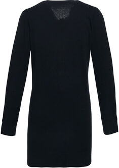 Premier Dames/Dames Longline V Hals Gebreid Vest (Zwart) - EU 40 / UK 12