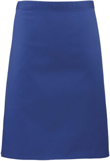 Premier Dames/Dames Mid-Length Apron (Pakket van 2) (Koninklijk) Blauw