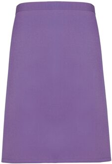 Premier Dames/Dames Mid-Length Apron (Pakket van 2) (Rijke Violet) - One Size