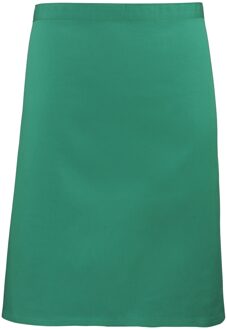 Premier Dames/Dames Mid-Length Apron (Pakket van 2) (Smaragd) - One Size