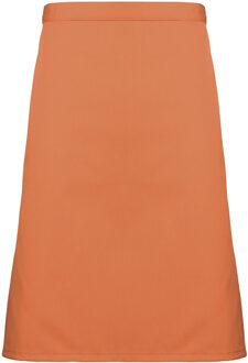 Premier Dames/Dames Mid-Length Apron (Pakket van 2) (Terracotta) Groenblauw - One Size