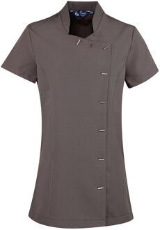 Premier Dames/Dames Orchidee tuniek met korte mouwen (Donkergrijs) - EU 48 / UK 20