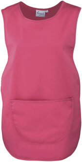 Premier Dames / Dames Pocket Tabard / Werkkleding (Pakket van 2) (Fuchsia) - 2XL