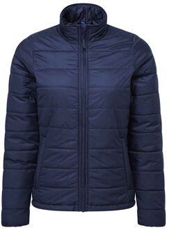 Premier Dames/Dames Recyclight gewatteerde jas (Marine) - maat Navy