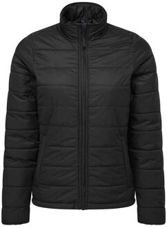 Premier Dames/Dames Recyclight gewatteerde jas (Zwart) - maat 2XL