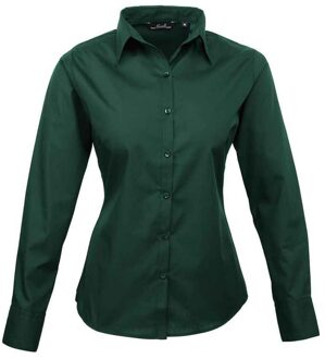 Premier Dames/Dames Shirt Met Lange Mouwen (Fles groen) - maat EU 48 / UK 20