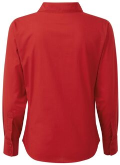 Premier Dames/Dames Shirt Met Lange Mouwen (Rood) - maat EU 40 / UK 12
