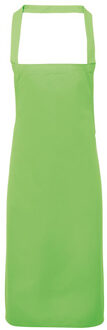Premier Dames/Dames Slim Apron (geen Zak) / Werkkleding (Pakket van 2) (Apple) Groen - One Size