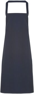 Premier Dames/Dames Slim Apron (geen Zak) / Werkkleding (Pakket van 2) (Marine) Navy