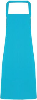 Premier Dames/Dames Slim Apron (geen Zak) / Werkkleding (Pakket van 2) (Turquoise)