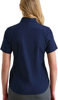 Premier Dames/Dames Supreme Oxford Formeel Overhemd Met Korte Mouwen (Marine) Navy - XS