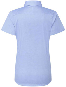 Premier Dames/Dames Supreme Oxford Formeel Overhemd Met Korte Mouwen (Oxford Blauw)