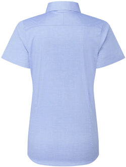 Premier Dames/Dames Supreme Oxford Formeel Overhemd Met Korte Mouwen (Oxford Blauw)