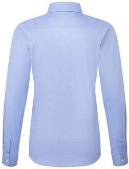 Premier Dames/Dames Supreme Oxford Formeel Overhemd Met Lange Mouwen (Oxford Blauw) - maat