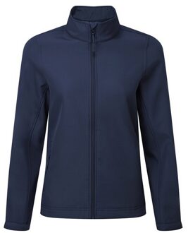 Premier Dames/Dames Windchecker Gerecycled Printable Soft Shell Jacket (Marine) Navy