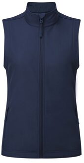 Premier Dames/Dames Windchecker Gerecycled Printbaar Gilet (Marine) Navy