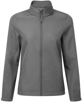 Premier Dames/Dames Windchecker Soft Shell Jacket (Donkergrijs) - 3XL