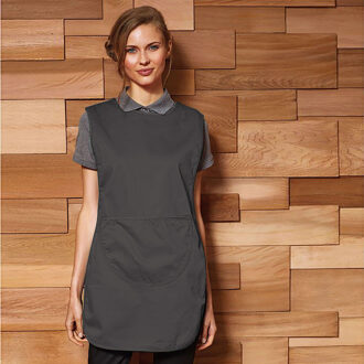 Premier Dames / Dames Zakje / Werkkleding (Donkergrijs) - L