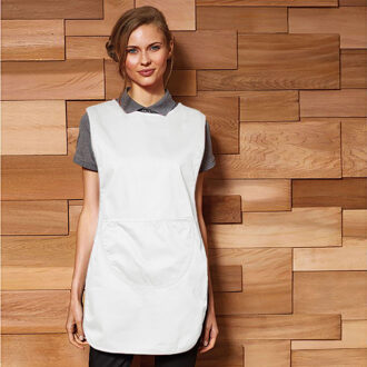 Premier Dames / Dames Zakje / Werkkleding (Wit) - 2XL