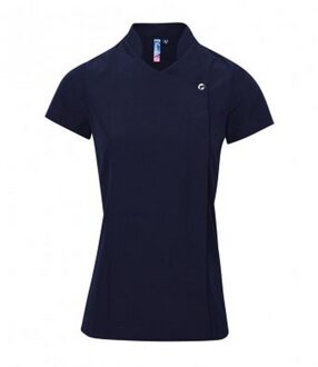 Premier Dames/damesbloesem tuniek met korte mouwen (Marine) Navy - EU 50 / UK 22