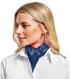 Premier Dames effen business sjaal Blauw - One size