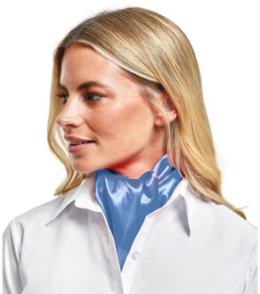 Premier Dames effen business sjaal Blauw - One size