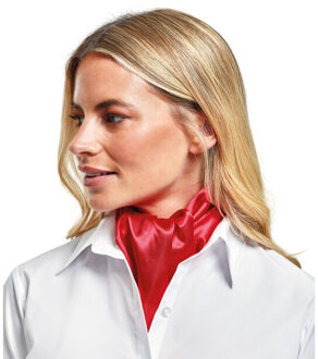 Premier Dames effen business sjaal Rood - One size
