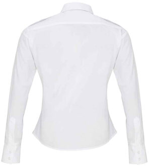 Premier Dames pilotenhemd met lange mouwen Wit