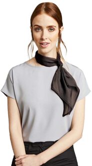 Premier Dames/vrouwenwerk Chiffon Formele Sjaal (Bruin)